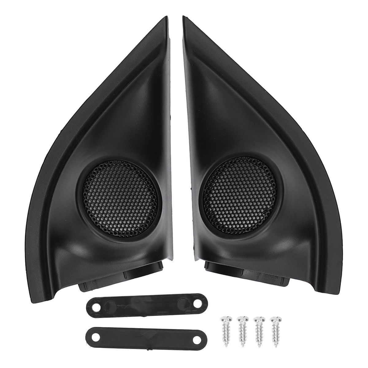 2pcs Door Pillar Tweeter Cover Trim Car Adaptations