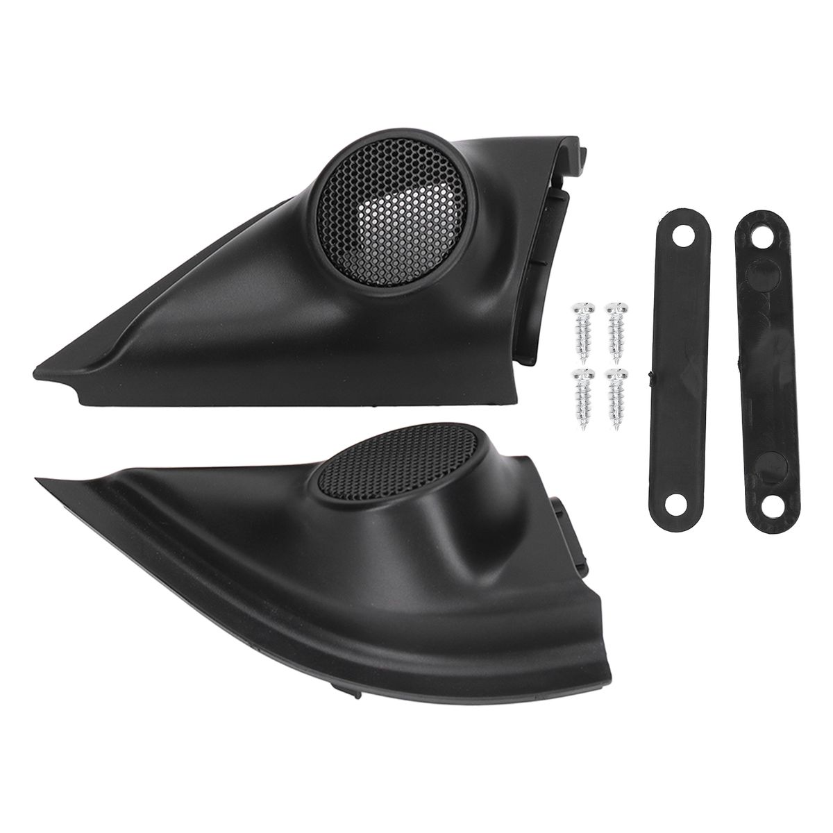 2pcs Door Pillar Tweeter Cover Trim Car Adaptations