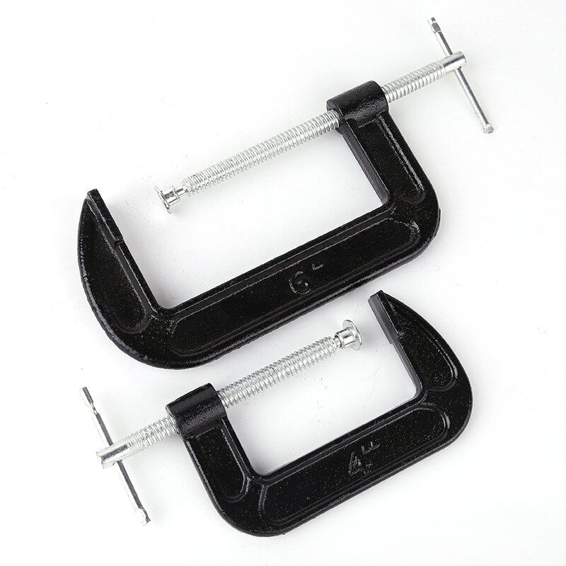 2/3/4/5/6 Inch C Clamp Heavy Duty Steel G Clamp Woodworking