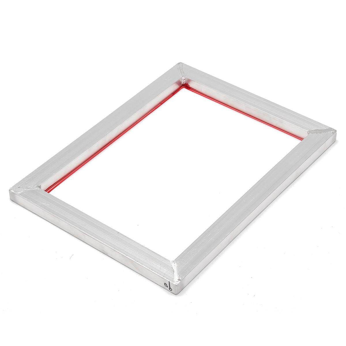 A4 Screen Printing Aluminium Frame Stretched With White 90T Silk Print Mesh