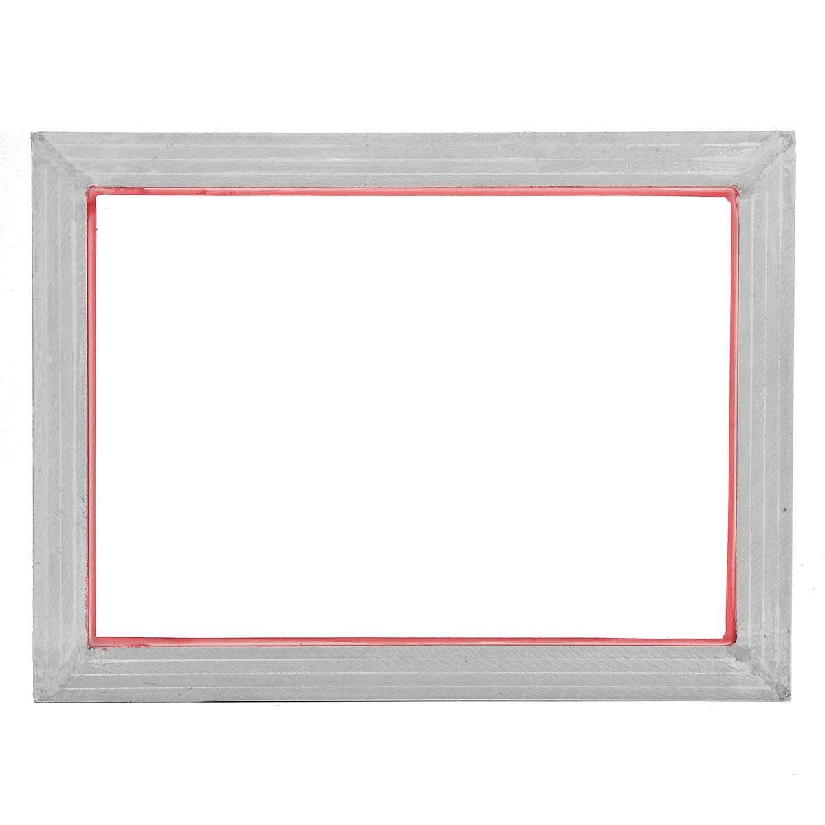 A4 Screen Printing Aluminium Frame Stretched With White 90T Silk Print Mesh