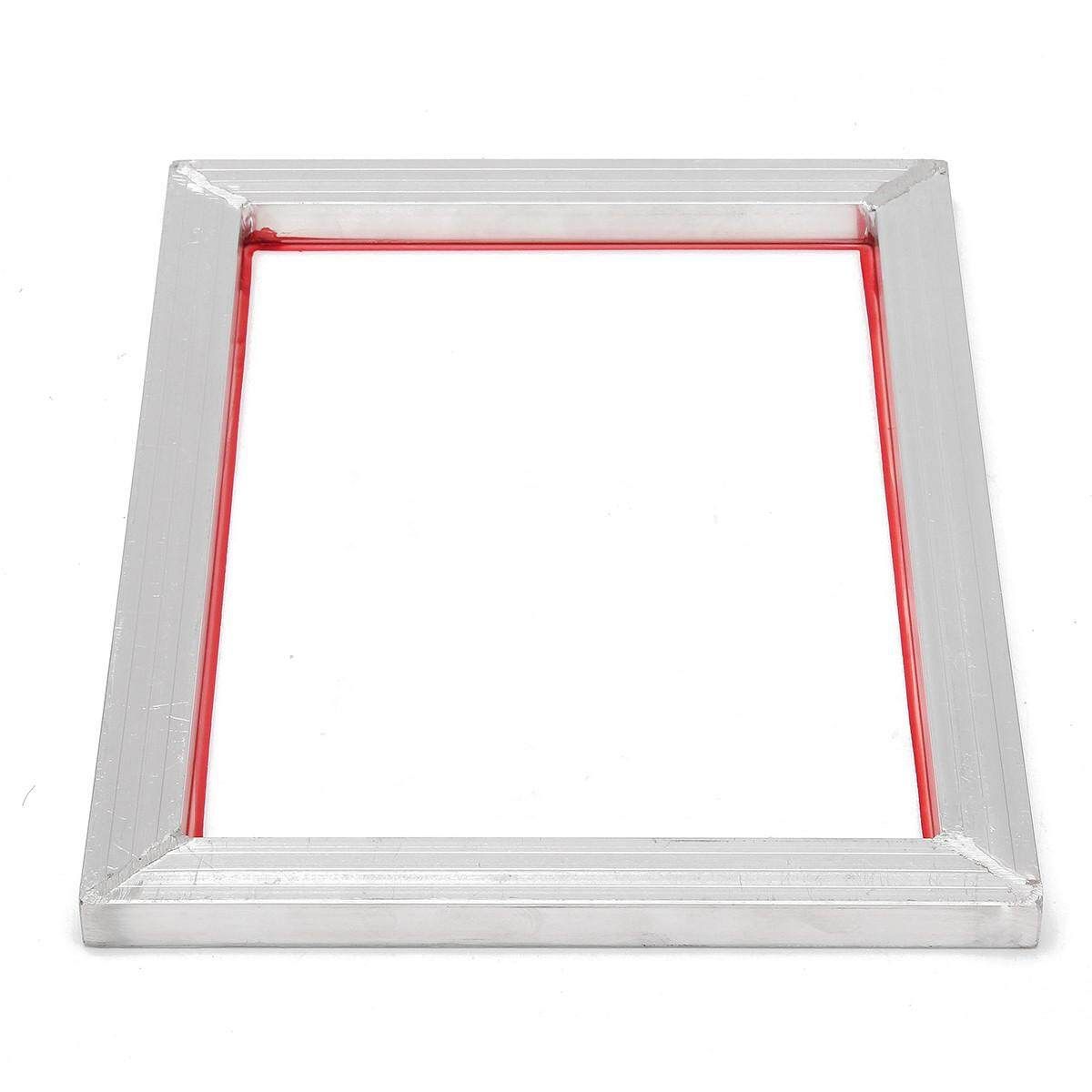A4 Screen Printing Aluminium Frame Stretched With White 90T Silk Print Mesh
