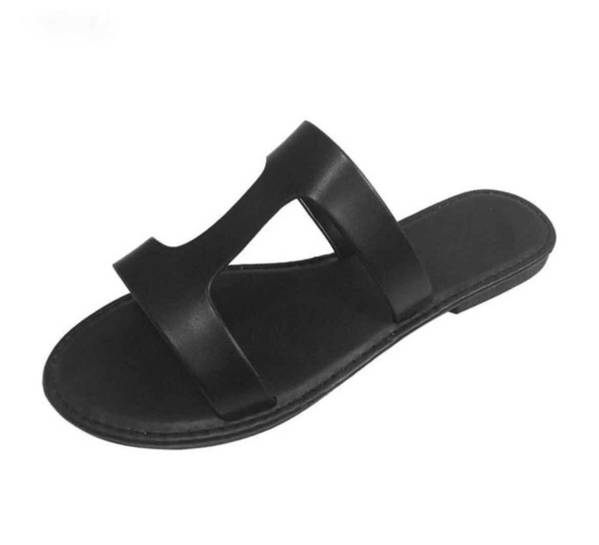 Ladies Trekking Slippers -Black