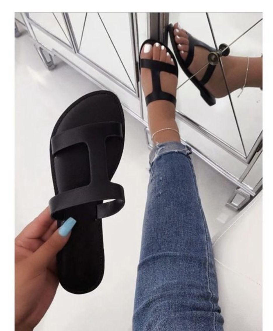 Ladies Trekking Slippers -Black