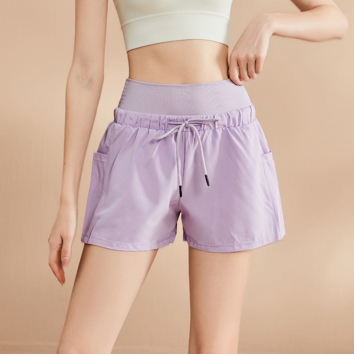 Women's Quick Dry Running Shorts High Waisted Tennis Workout Shorts