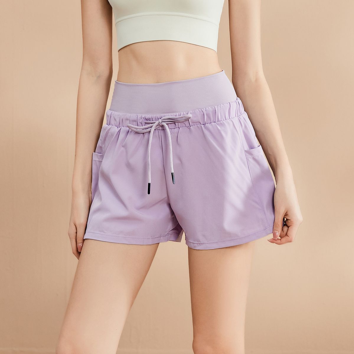 Women's Quick Dry Running Shorts High Waisted Tennis Workout Shorts