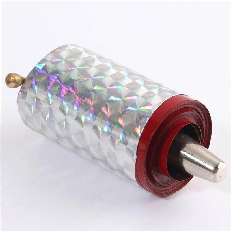 3PCS HOT Appearing Magic Cane Metal Silver Tricks Close Up Illusion Silk To Wand Red