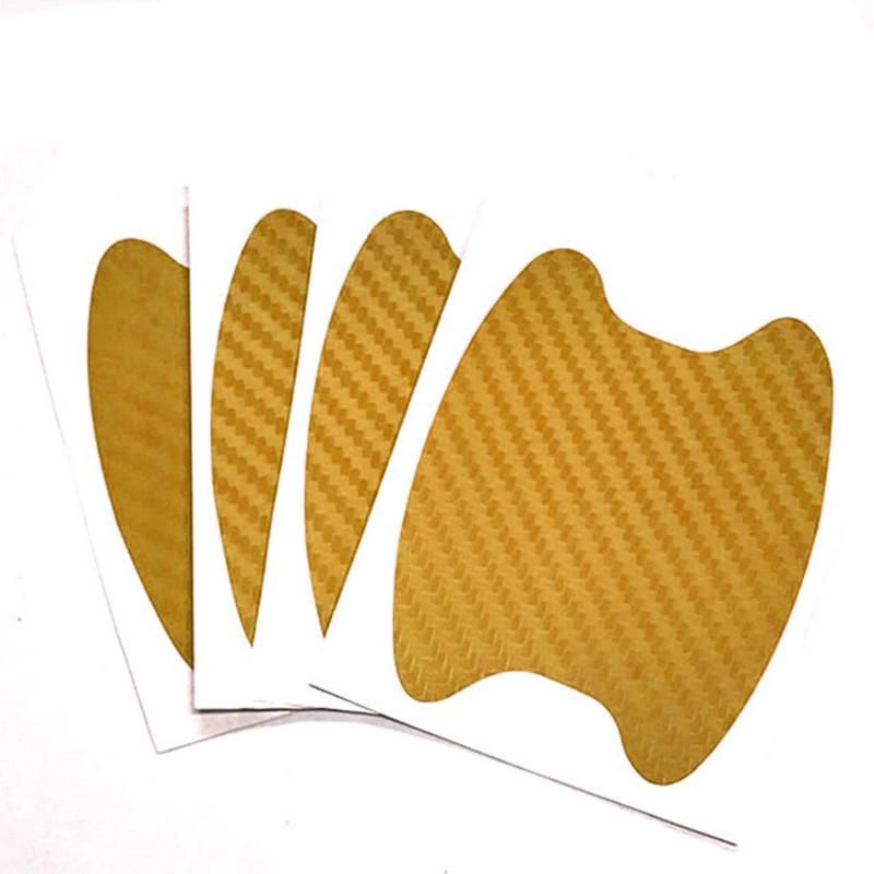 4pcs Car Door Sticker Carbon Fiber Styling Scratches Cover For Armored Film For Cars Hyundai Tucson 2022 Pat B5