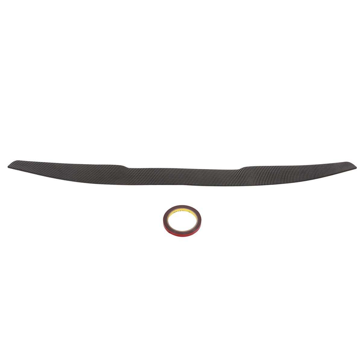 Tail Trunk Spoiler Lip Carbon Fiber Style Rear Roof Wing