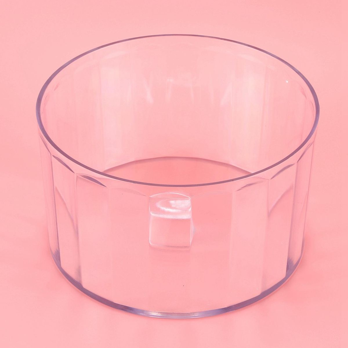 KT-185 Magnetic Clear Tumbler/Bucket, Barrel Polishing Bucket Drums, Jewelry Tool
