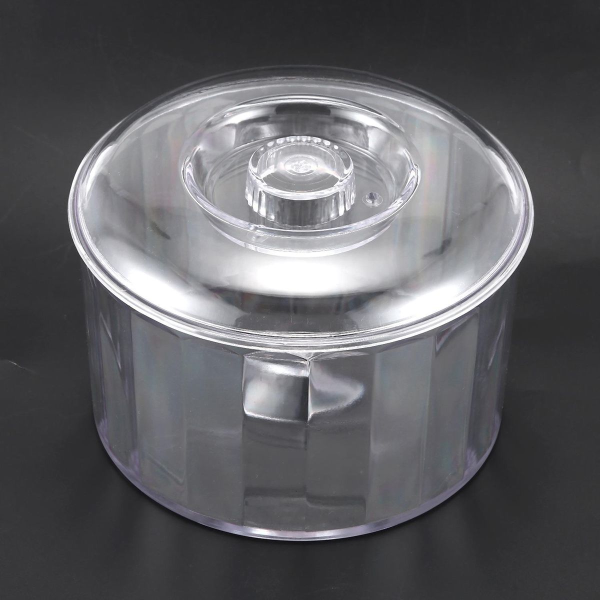 KT-185 Magnetic Clear Tumbler/Bucket, Barrel Polishing Bucket Drums, Jewelry Tool