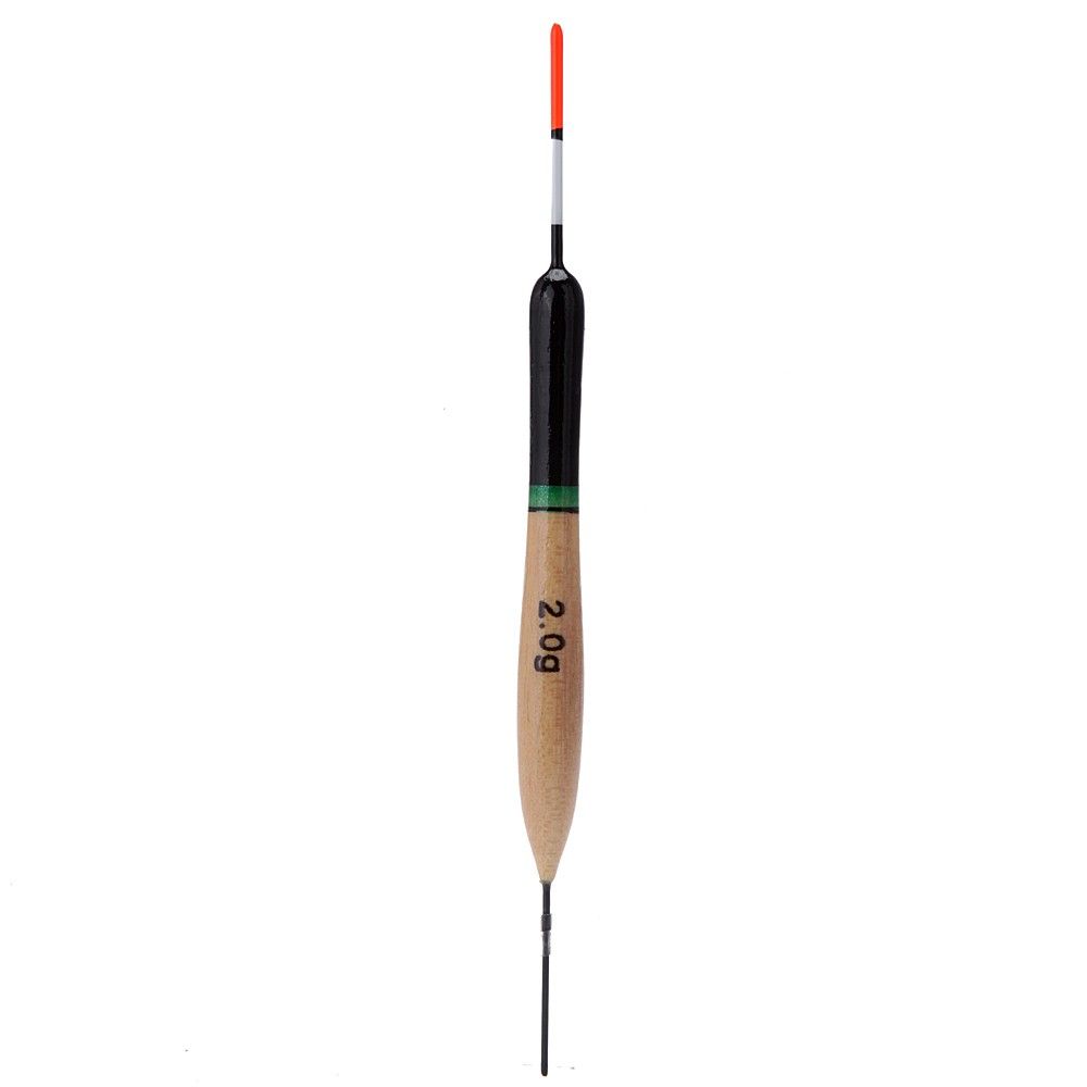 10Pcs 2g Fishing Floats Bobbers Paulownia Wood Fishing