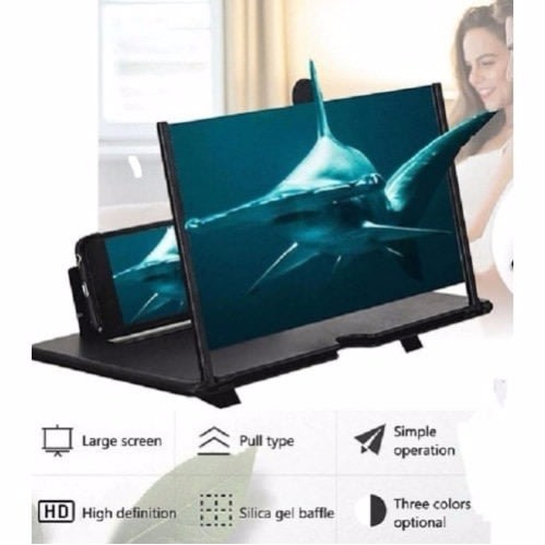 Mobile Phone Video Amplifier Enlarged Screen Magnifier