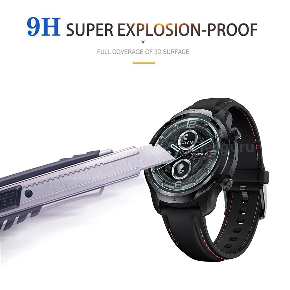 3 Pack For Ticwatch Pro 3 Gps Smartwatch Tempered