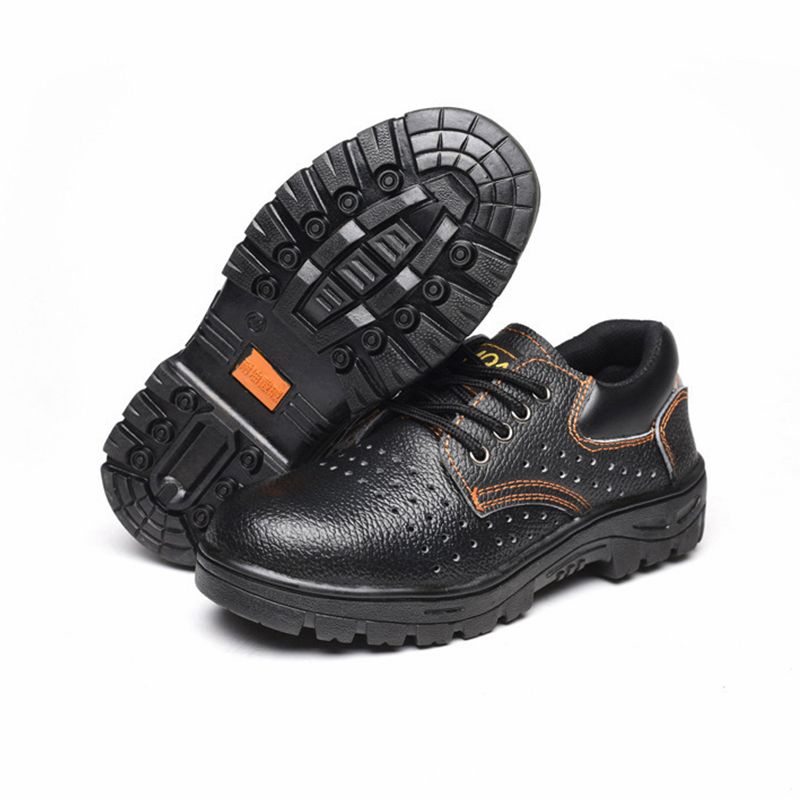 Cheap Steel Toe Work Safety Shoes Men Lightweight Sneakers