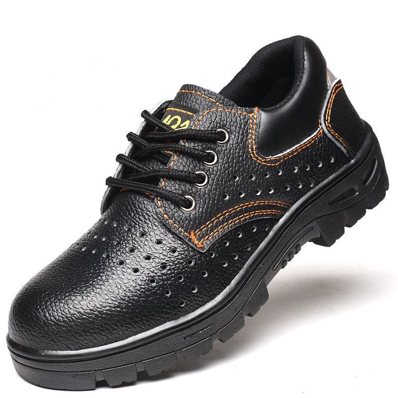 Cheap Steel Toe Work Safety Shoes Men Lightweight Sneakers