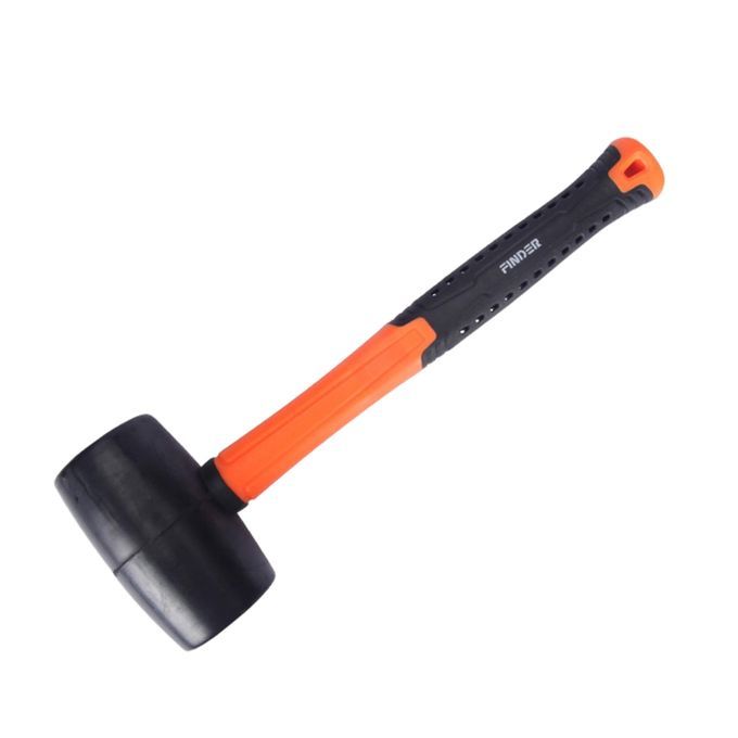 Mini Rubber Mallet With Wood Handle, 8oz 560g 20oz Black