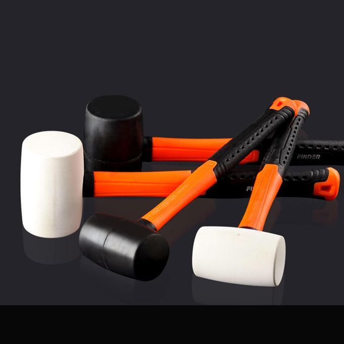 Mini Rubber Mallet With Wood Handle, 8oz 560g 20oz Black