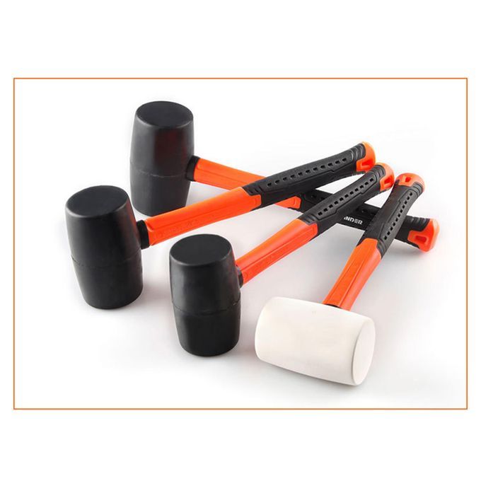 Mini Rubber Mallet With Wood Handle, 8oz 560g 20oz Black
