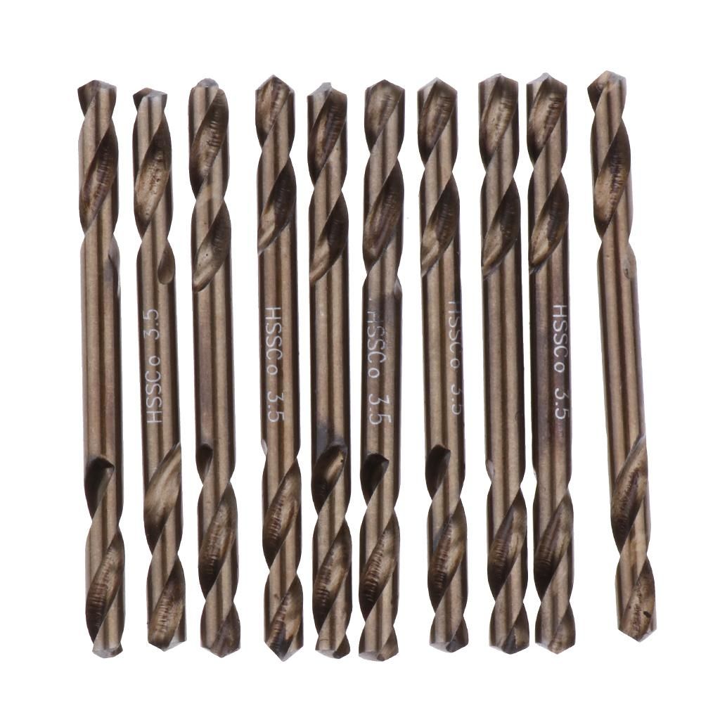 10 Pcs. 3.5mm Twist Drill HSS Drill Bit High Hardness, Good Wear