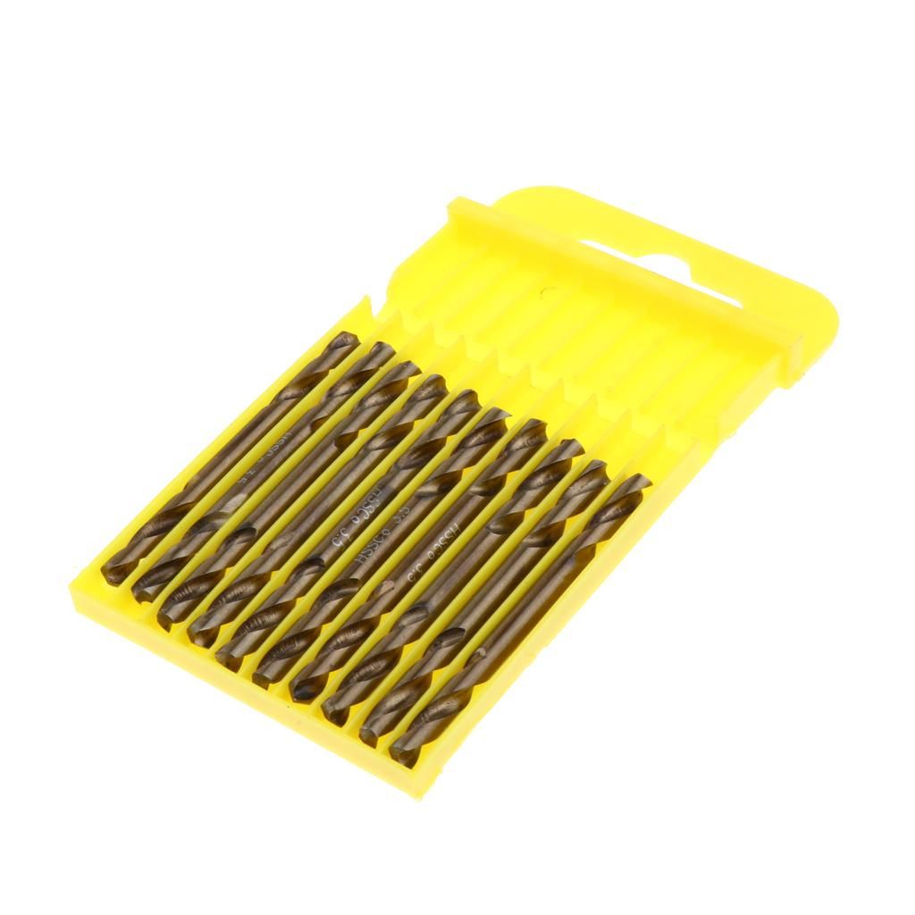 10 Pcs. 3.5mm Twist Drill HSS Drill Bit High Hardness, Good Wear