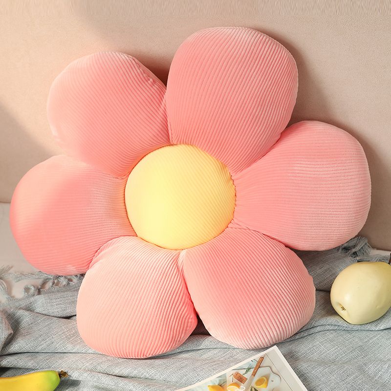 Colorful Flower Pillow Plush Toy Soft Fluffy-S4  Pillow