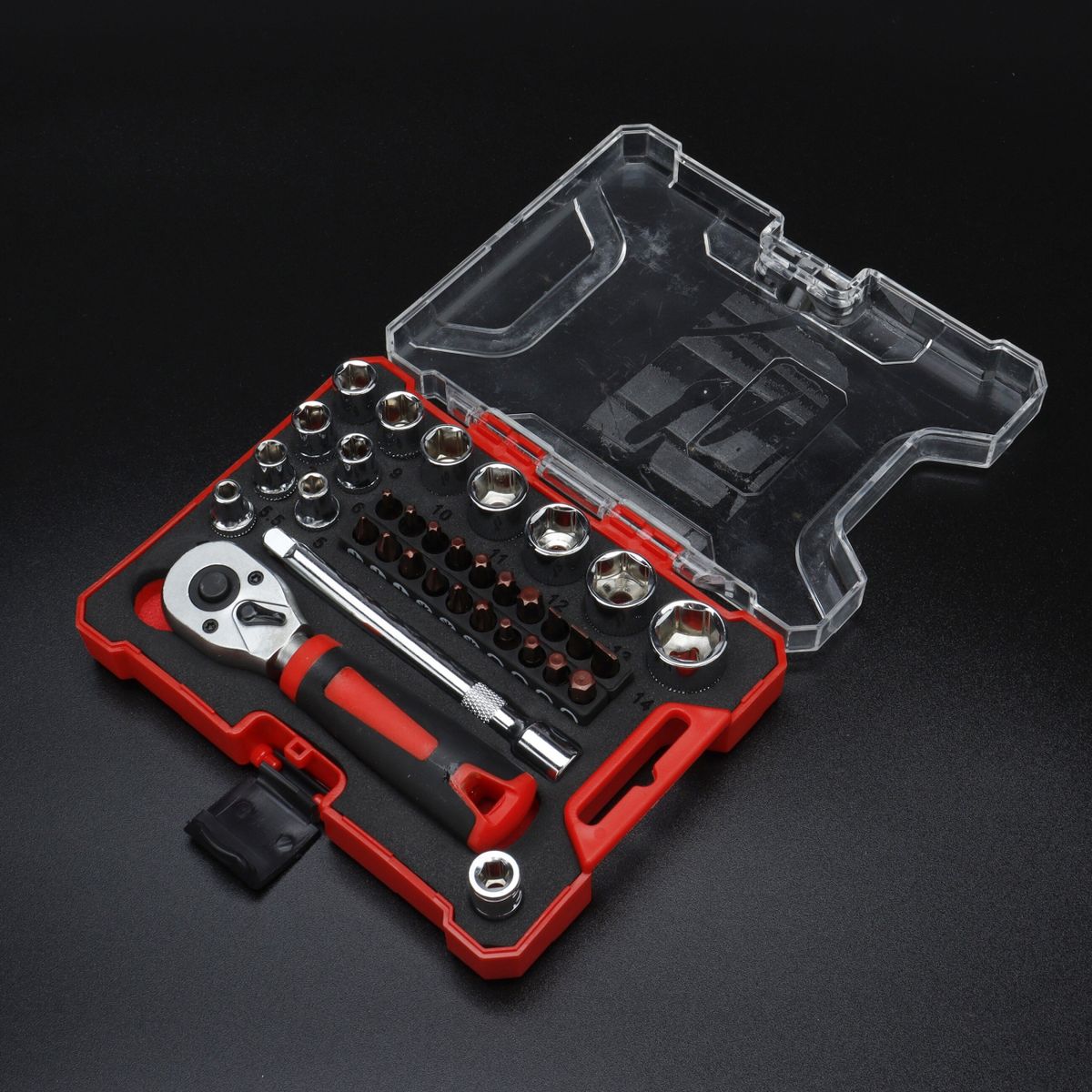 36PCS Sleeve Combination Set Sleeve Batch Head Set Auto
