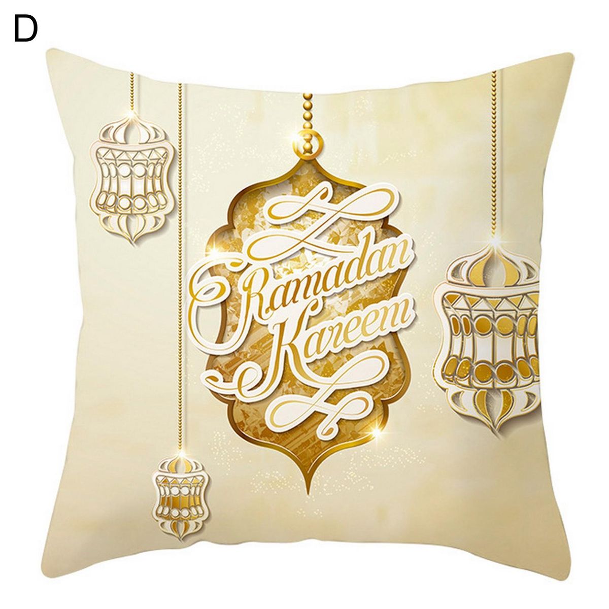 Throw Pillow Case One Side Printed Couch Pillowcase