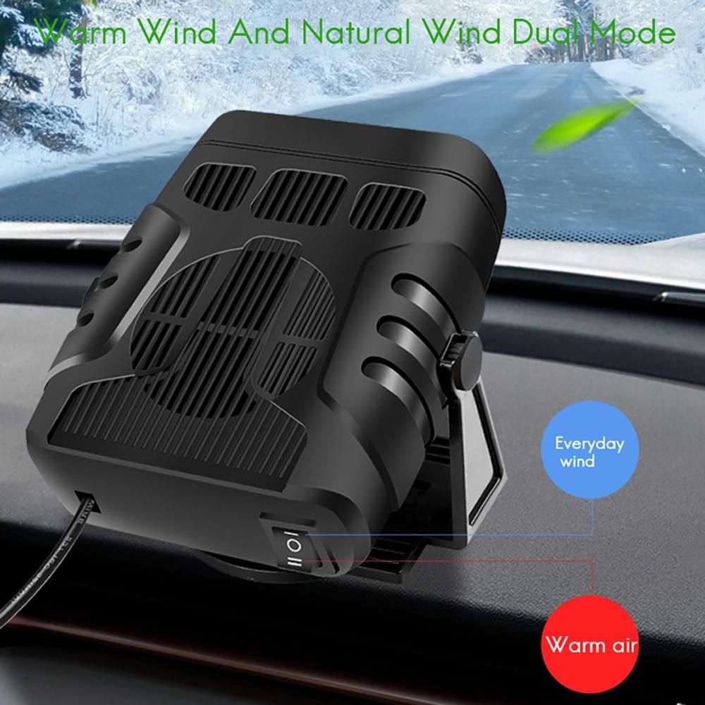 Portable Heating Cooling Fan Auto Car Heater Defroster