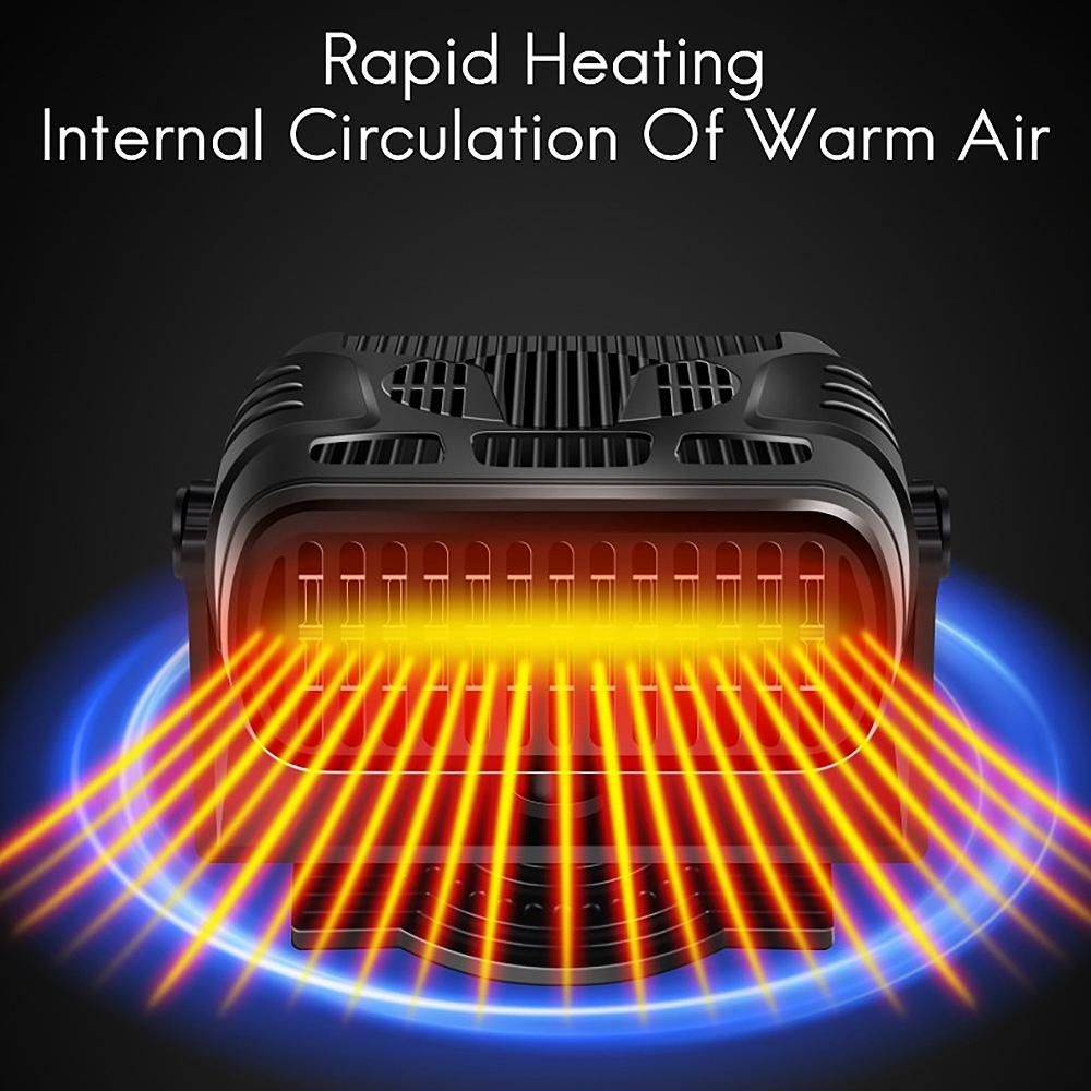 Portable Heating Cooling Fan Auto Car Heater Defroster