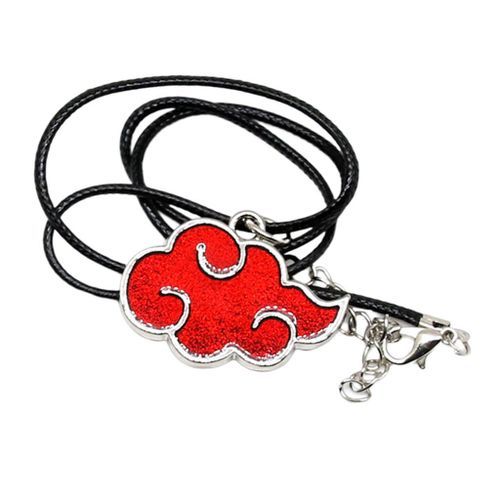 Anime Naruto Cloud Pendant Necklace Akatsuki Members Itachi Sasuke Cos