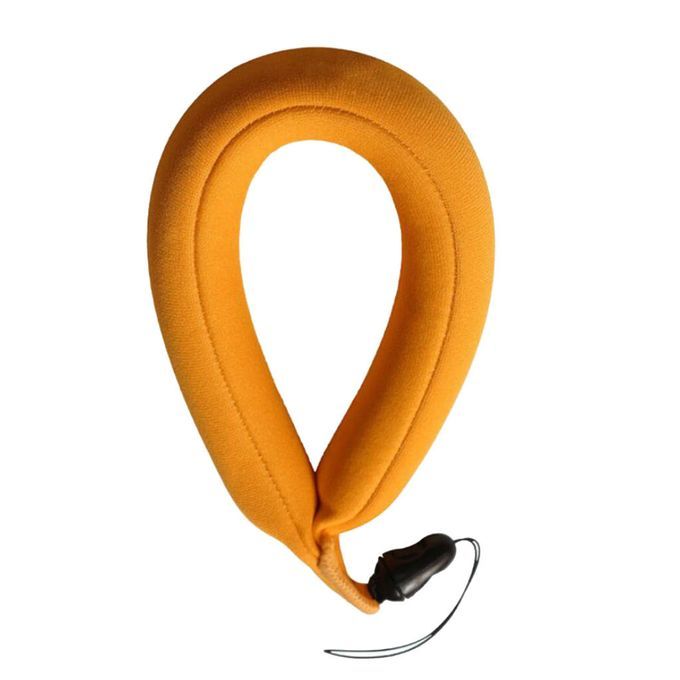 Universal Floating Wrist Strap Band With Lanyard For Waterproof Orange