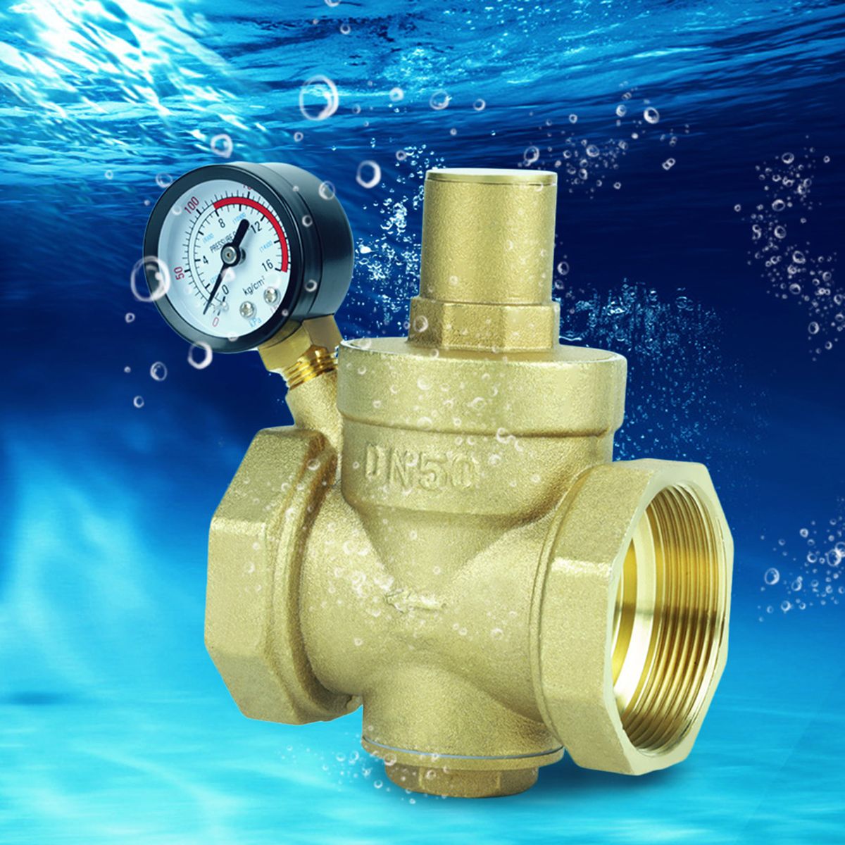BSP DN50 Br Water Pressure Reducing Vae With Adjustable