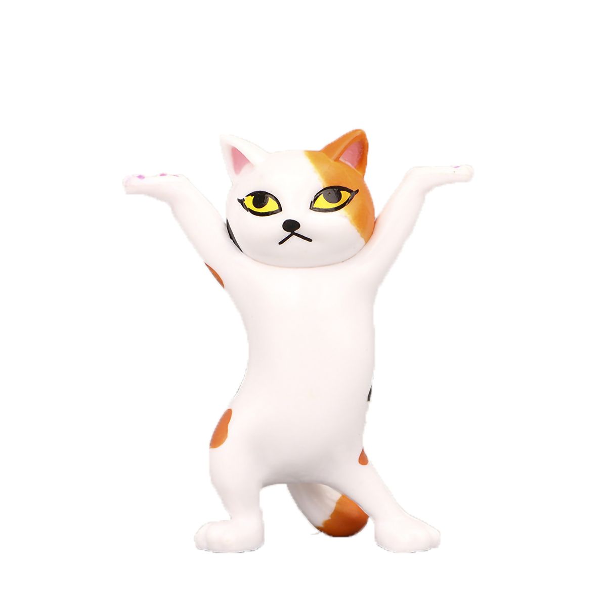Cute Cat Earphone Stand Headset Holder Cat Pen Holder