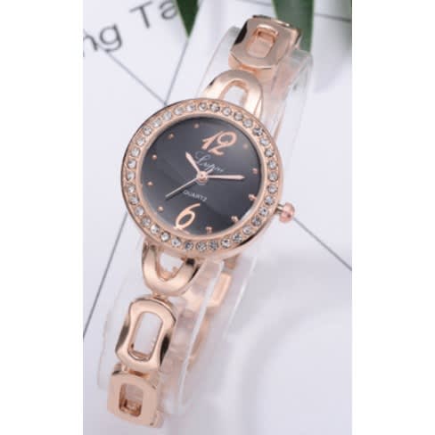 Lady's Bracelet Wrist Watch + Gift Box