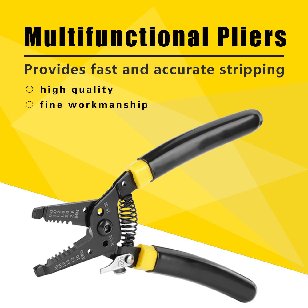 RT-7021 Multifunctional Cable Cutting Stripping Pliers Wire