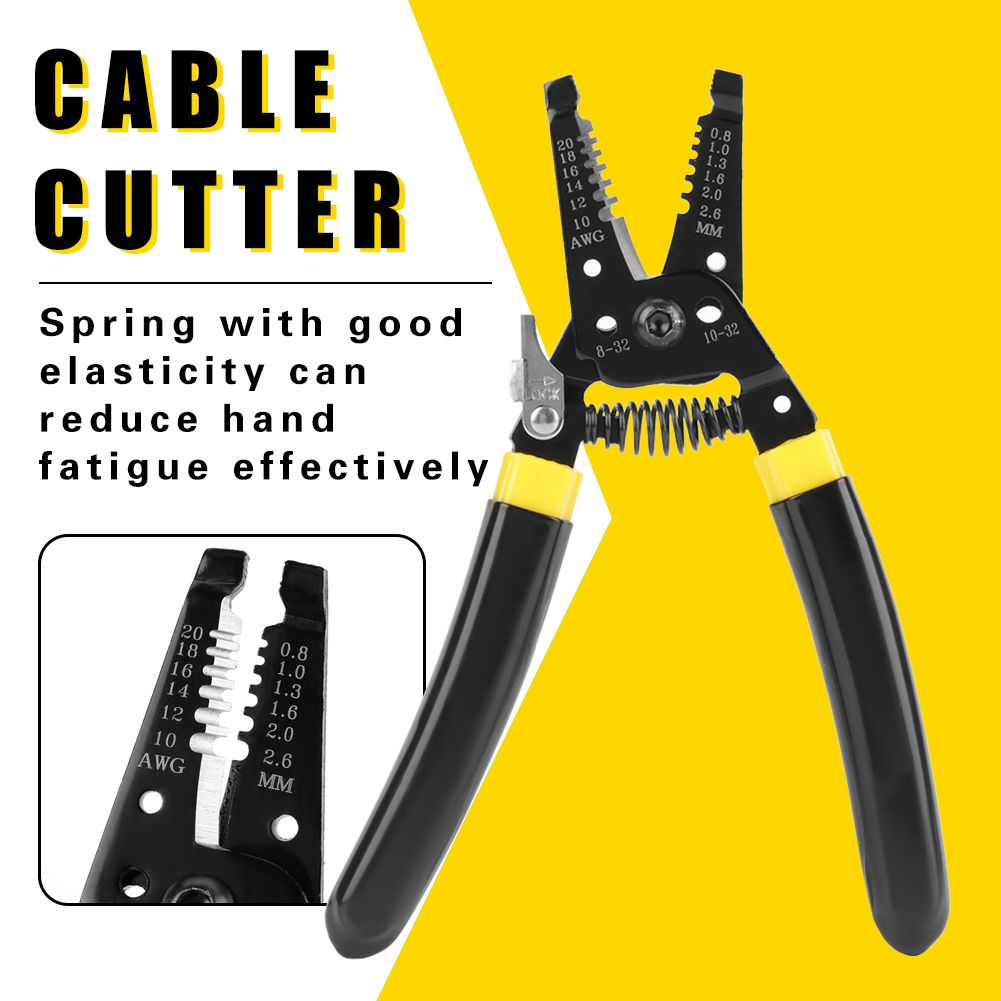 RT-7021 Multifunctional Cable Cutting Stripping Pliers Wire
