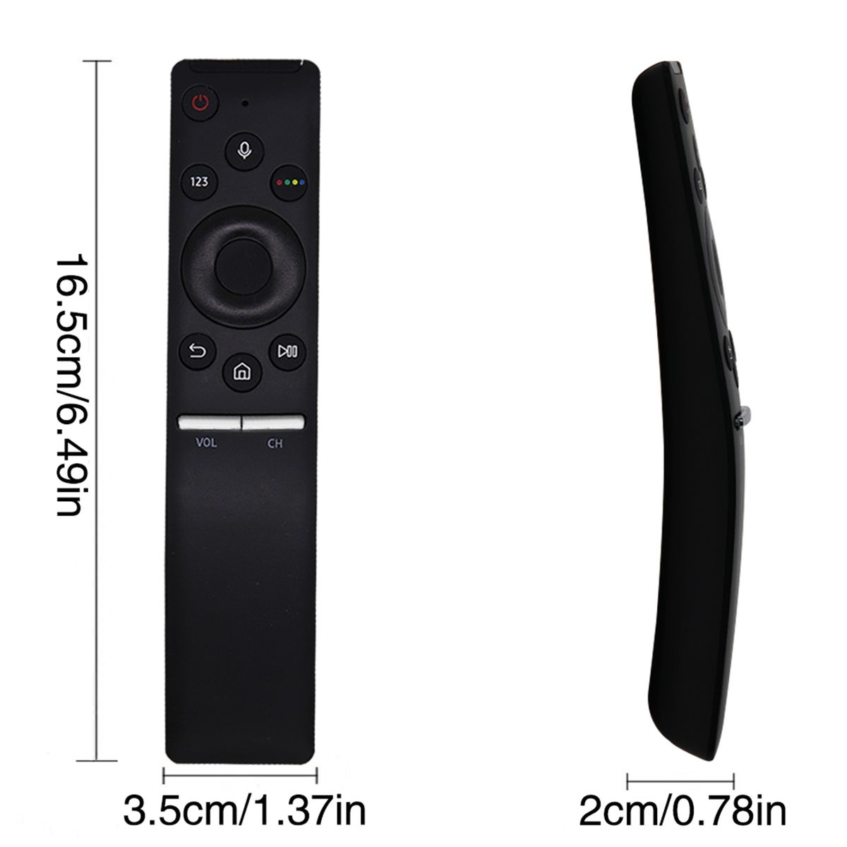 Voice Remote Control 4K UHD HDTV And Smart TV Supported