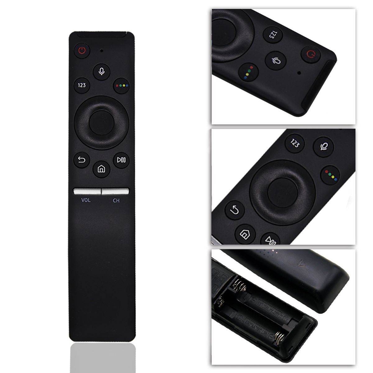 Voice Remote Control 4K UHD HDTV And Smart TV Supported