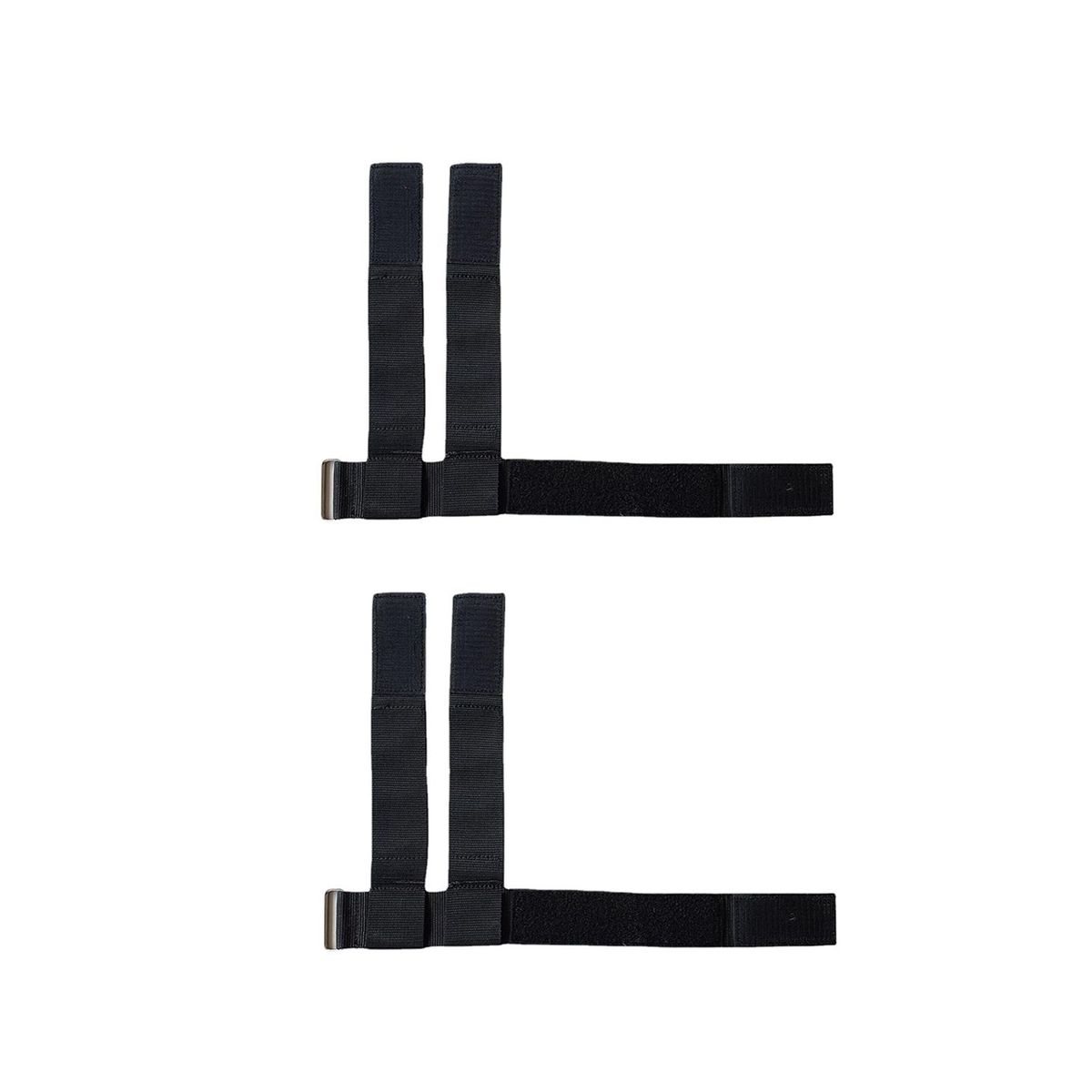 1 Pair Ankle Buckles Cuff Attachment Fitness Ankle Straps Black