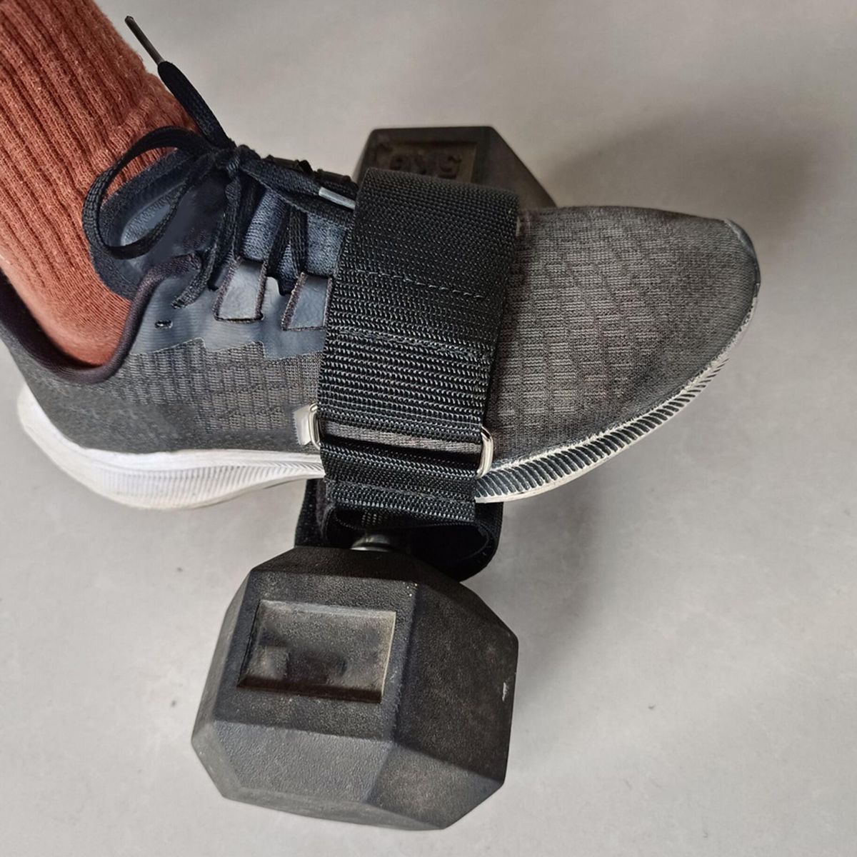 1 Pair Ankle Buckles Cuff Attachment Fitness Ankle Straps Black