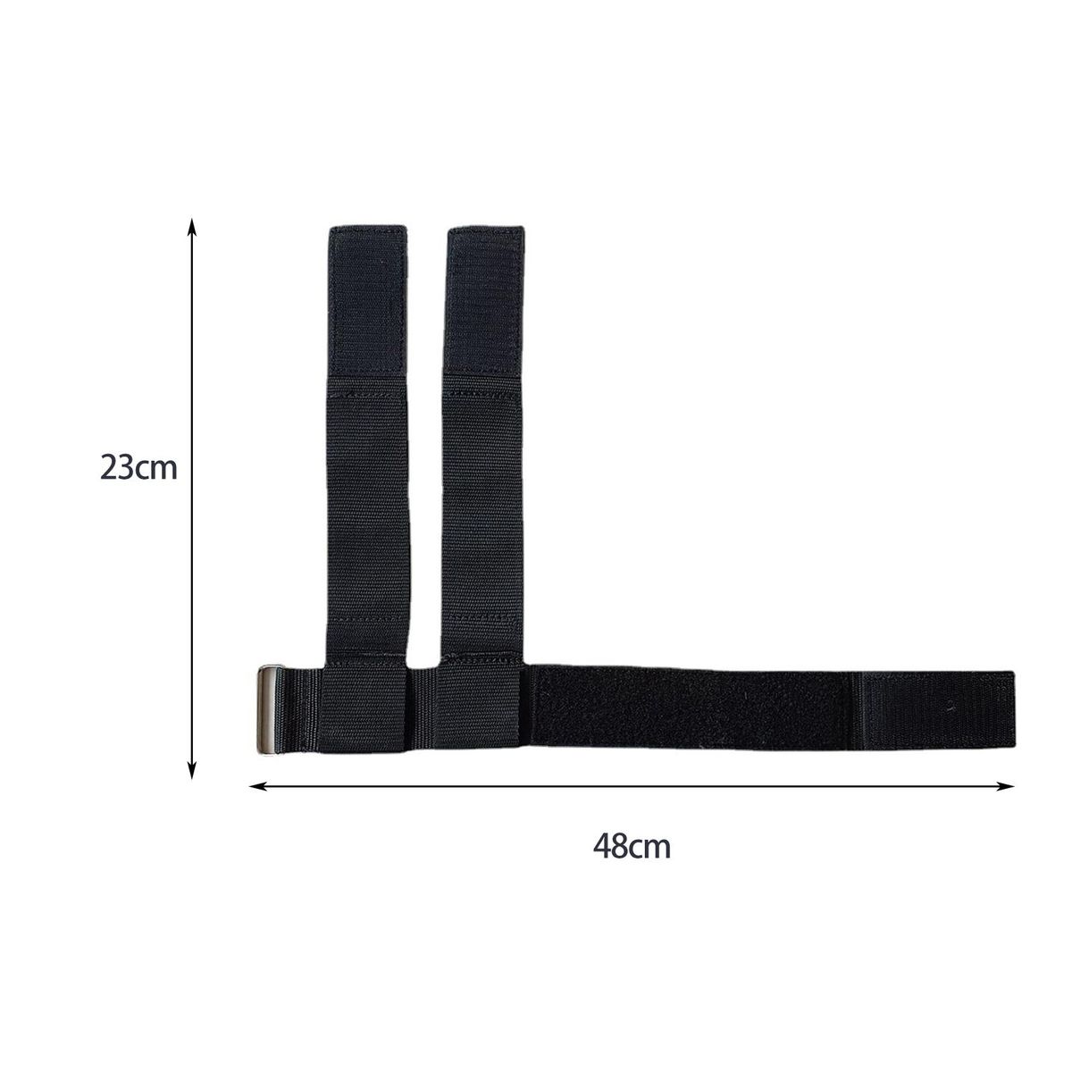 1 Pair Ankle Buckles Cuff Attachment Fitness Ankle Straps Black