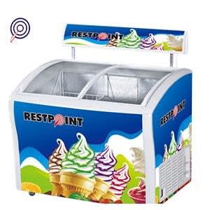 Powerful Super Fast Chilling Ice Cream Showcase Cooler - Rp-300sd - 300L