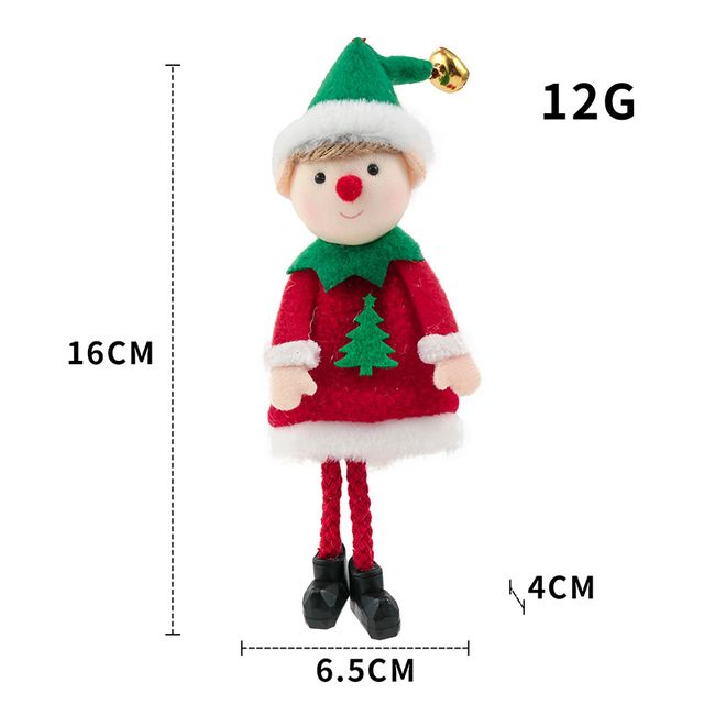 New Year Kids Gift Christmas Elf Doll