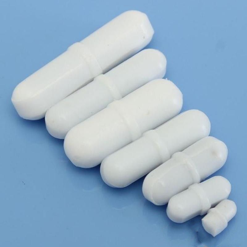 7pcs Teflon Magnetic Stirrer Mixer Stirring Bar Rod Bead