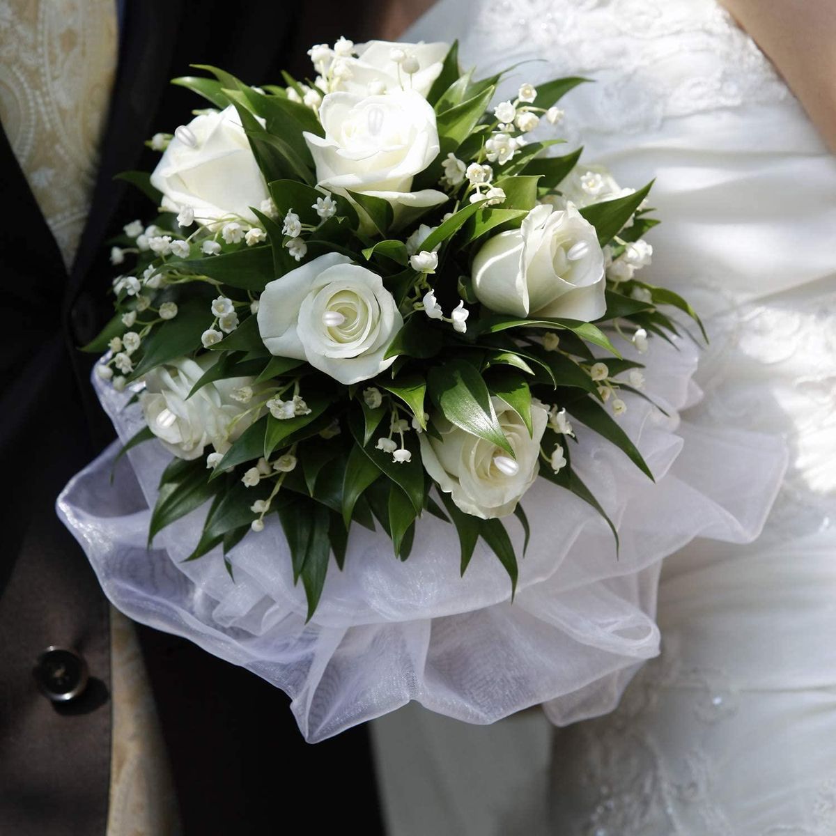 400 Pcs Long Teardrop Pearl Pins Straight Corsage Pins