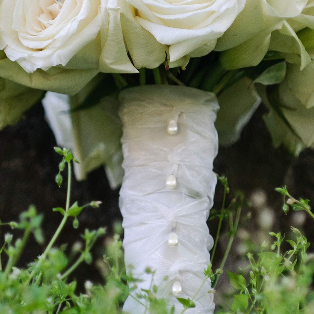 400 Pcs Long Teardrop Pearl Pins Straight Corsage Pins