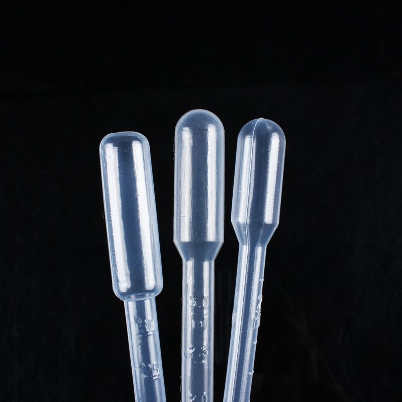 1000pcs , L Disposable Graduated Pasteur Pipette Plastic