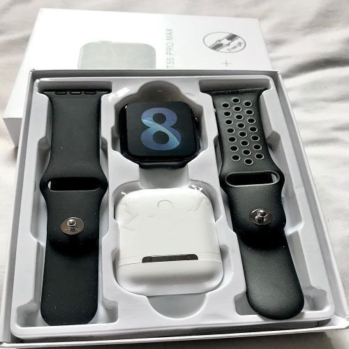 T55 PRO MAX SMART WRISTWATCH WITH HEALTH FEATURES FOR IPHONE AND ANDROID