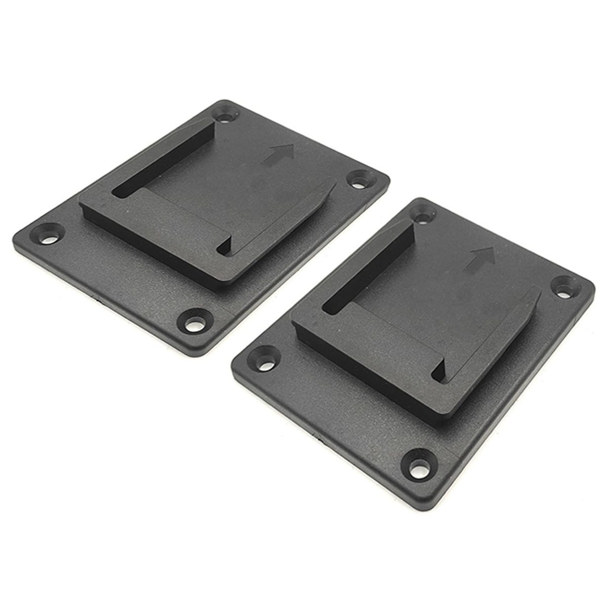 Machine Holder Wall Mount Storage Bracket Fixing Devices-Bla